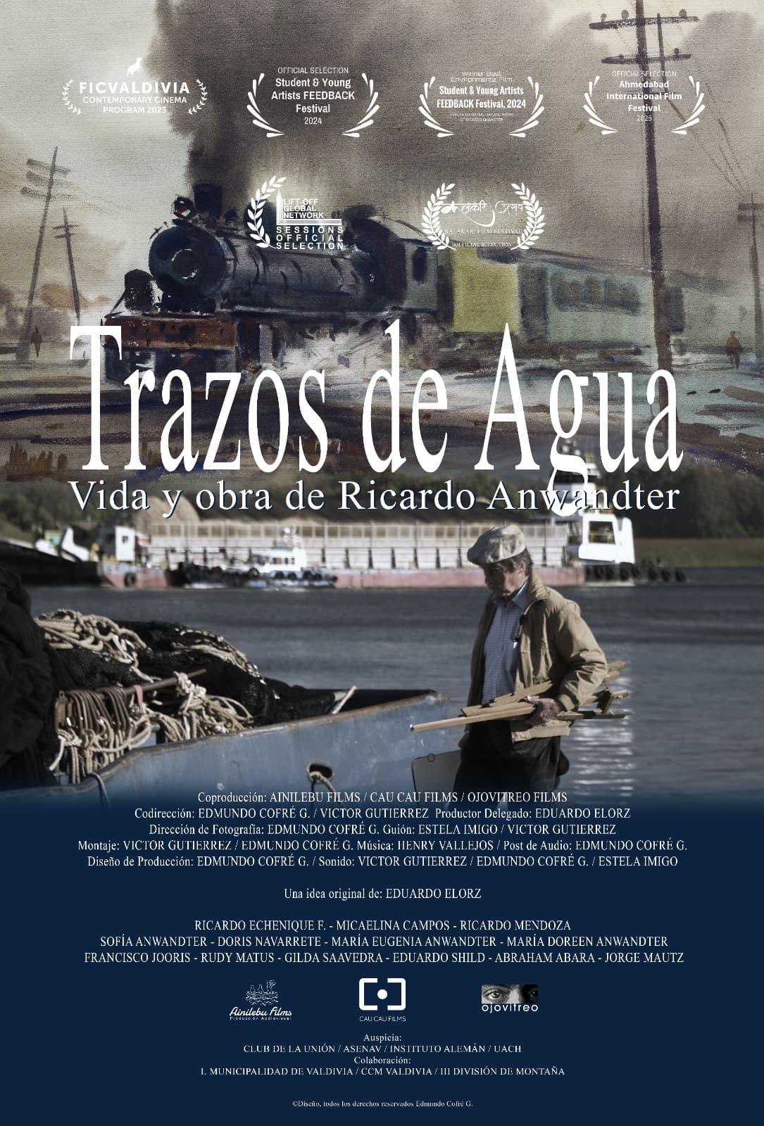 "TRAZOS DE AGUA" Vida y obra de Ricardo Anwandter